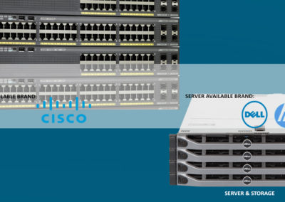 Ethernet Switch & Server Storage